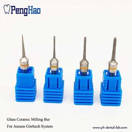 Coating Glass Dental Diamond Bur , Dental Milling Tools For Amann Girrbach System