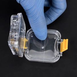 プラスチックの歯科実験室は膜の歯の保持器の箱の総義歯の収納箱に用具を使います