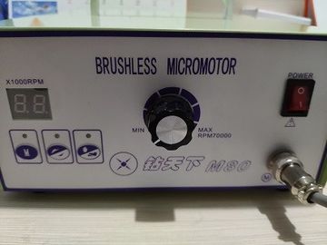 150W 70000rpmの歯科実験室はブラシレス マイクロ モーターMicromotor DC0-36V 1.5Aを機械で造ります