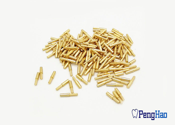 Brass Material Dental Dowel Pins For Plastic Board Pin Drill Unit