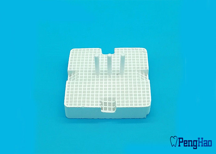 正方形の形の陶磁器ピンと任意歯科蜜蜂の巣の発砲の皿2のサイズ